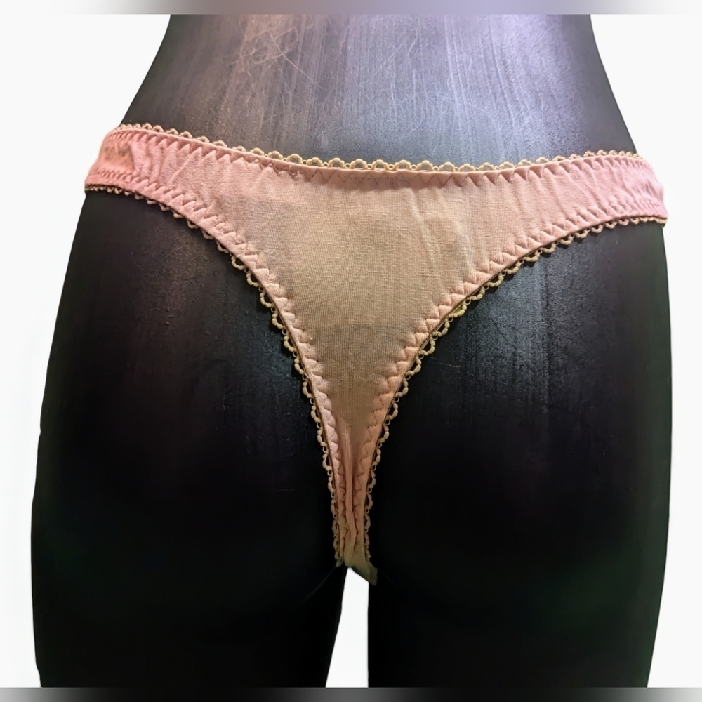 Mary Green Nude Blush Thong - Picture 2 of 5